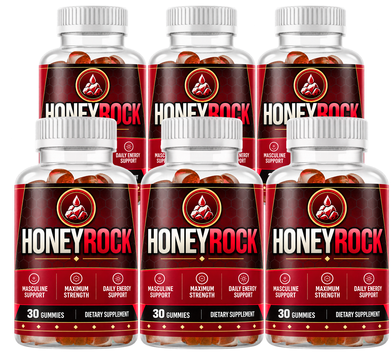 HoneyRock 6-bottle pack